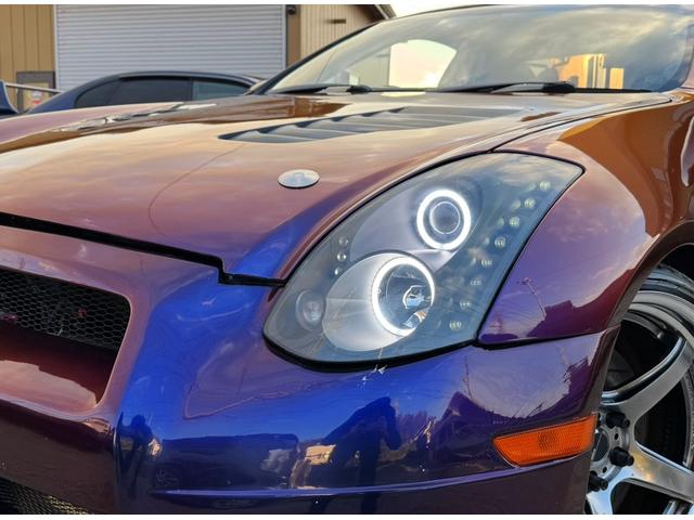 スカイライン ３５０ＧＴ　プレミアム　即ドリ仕様，６速ＭＴ，ＨＰＩラジエタ，ＨＰＩオイルクーラー，マフラー，ＯＲＣクラッチ，ニスモデフ，切角ＵＰ，ロベルタ，車高調，マジョーラオールペン，フルエアロ，ＷＯＲＫ２０インチ，セキュリティｅｔｃ．（21枚目）