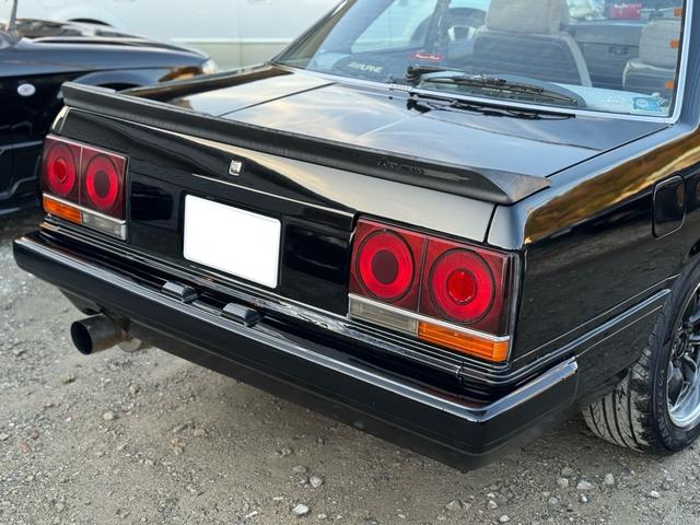スカイライン ２０００ＲＳ　ＤＲ３０，ターボ２０００ＲＳ，前期最終型，５速ＭＴ，オールペイント，ＷＡＴＡＮＡＢＥ８スポーク，ステンレスフロントパイプ，砲弾マフラー，ＡＥＲＯＫＲＡＦＴウイング，ＡＬＰＩＮＥオーディオ，ｅｔｃ．．（24枚目）