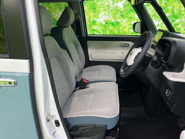 ムーヴキャンバス 4WDストライプスG 保証書/社外 ナビ/スマートアシスト(トヨタ・ダイハツ)/両側電動スライドドア/シートヒーター 前席/車線逸脱防止支援システム/ヘッドランプ LED/USBジャック/ETC/EBD付ABS 4WD(4枚目)