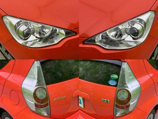 アクア S 保証書/純正 SDナビ/パーキングアシスト バックガイド/Bluetooth接続/ETC/EBD付ABS/横滑り防止装置/アイドリングストップ/バックモニター/フルセグTV/DVD/禁煙車 DVD再生(44枚目)