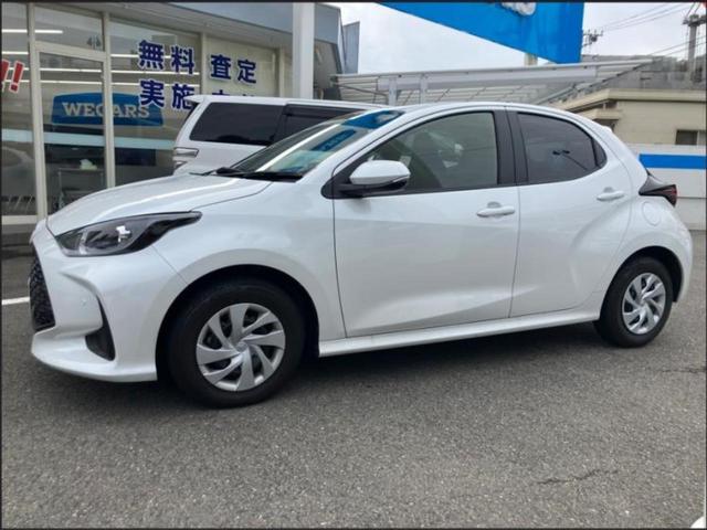 ヤリス X 新品タイヤ/保証書/ディスプレイオーディオ+ナビ8インチ/トヨタセーフティセンス/車線逸脱防止支援システム/パーキングアシスト バックガイド/ドライブレコーダー 前後 衝突被害軽減システム ドラレコ(2枚目)