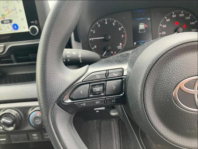 ヤリス X 新品タイヤ/保証書/ディスプレイオーディオ+ナビ8インチ/トヨタセーフティセンス/車線逸脱防止支援システム/パーキングアシスト バックガイド/ドライブレコーダー 前後 衝突被害軽減システム ドラレコ(15枚目)