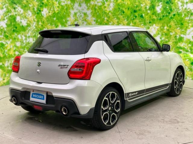 スイフトスポーツ スポーツ　新品タイヤ／保証書／純正　８インチ　ＳＤナビ／衝突安全装置／シートヒーター　運転席／全方位モニター／車線逸脱防止支援システム／ドライブレコーダー　前後／Ｂｌｕｅｔｏｏｔｈ接続／ＥＴＣ／ＥＢＤ付ＡＢＳ（3枚目）