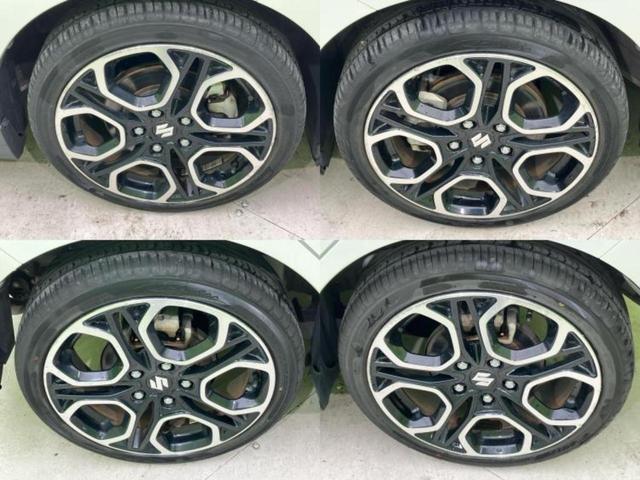 スイフトスポーツ スポーツ　新品タイヤ／保証書／純正　８インチ　ＳＤナビ／衝突安全装置／シートヒーター　運転席／全方位モニター／車線逸脱防止支援システム／ドライブレコーダー　前後／Ｂｌｕｅｔｏｏｔｈ接続／ＥＴＣ／ＥＢＤ付ＡＢＳ（45枚目）