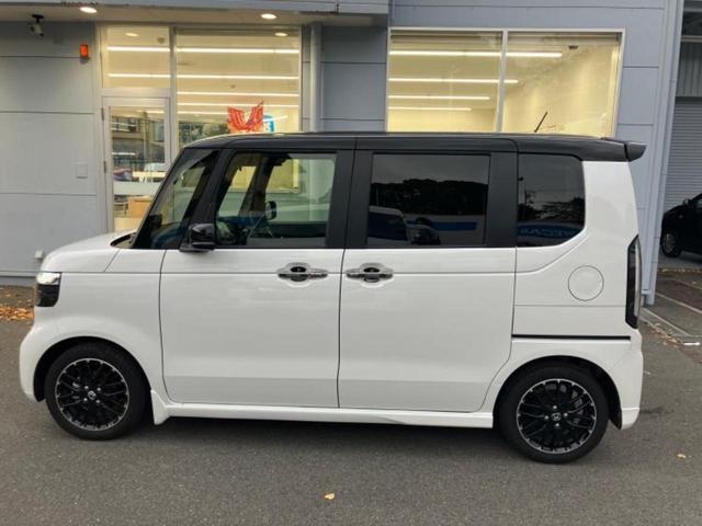 N-BOXカスタム ターボコーディネートスタイル2トーン 新品タイヤ/保証書/純正 8インチ SDナビ/ホンダセンシング/両側電動スライドドア/シートヒーター 前席/車線逸脱防止支援システム/ヘッドランプ LED/Bluetooth接続/ETC2.0 ターボ(2枚目)