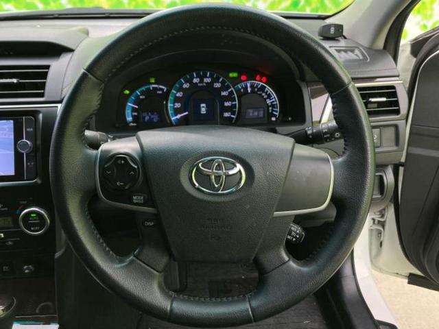 カムリ ハイブリッドＧパッケージ　純正　ＳＤナビ／ヘッドランプ　ＨＩＤ／Ｂｌｕｅｔｏｏｔｈ接続／ＥＴＣ／ＥＢＤ付ＡＢＳ／横滑り防止装置／アイドリングストップ／クルーズコントロール／バックモニター／フルセグＴＶ／ＤＶＤ　バックカメラ（14枚目）