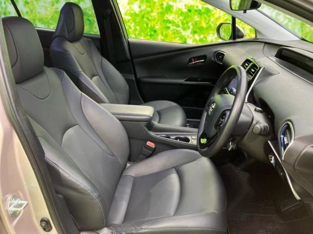 プリウス Sツーリングセレクション TRDエアロ/保証書/純正 9インチ SDナビ/トヨタセーフティセンス/シートヒーター/車線逸脱防止支援システム/シート 合皮/ヘッドランプ LED/USBジャック/Bluetooth接続/ETC(4枚目)