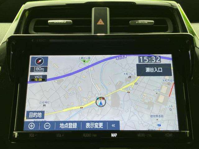 プリウス Sツーリングセレクション TRDエアロ/保証書/純正 9インチ SDナビ/トヨタセーフティセンス/シートヒーター/車線逸脱防止支援システム/シート 合皮/ヘッドランプ LED/USBジャック/Bluetooth接続/ETC(10枚目)