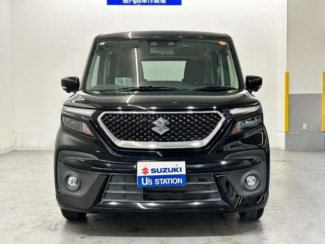 ソリオバンディット バンディット　ＨＹＢＲＩＤ　ＭＶ　ナビ　全方位カメラ　ＥＴＣ　ドライブレコーダー　オートライト　Ｂｌｕｅｔｏｏｔｈ　スライドドア　純正ナビ　プッシュスタート　シートヒーター　ＥＴＣ　オートエアコン　禁煙車　スズキセーフティーサポート（2枚目）