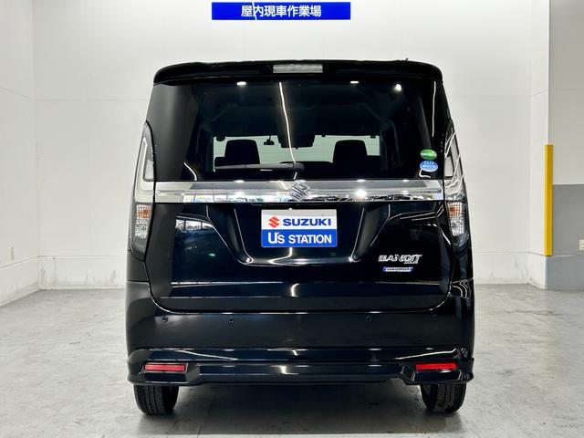 ソリオバンディット バンディット　ＨＹＢＲＩＤ　ＭＶ　ナビ　全方位カメラ　ＥＴＣ　ドライブレコーダー　オートライト　Ｂｌｕｅｔｏｏｔｈ　スライドドア　純正ナビ　プッシュスタート　シートヒーター　ＥＴＣ　オートエアコン　禁煙車　スズキセーフティーサポート（3枚目）