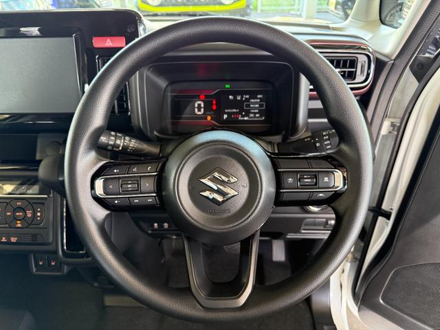 スペーシアカスタム ハイブリッドGS【4WD】 届出済み未使用車 シートヒーター 追従型クルコン 両側スライドドア 片側電動スライド 純正アルミ コーナーセンサー 衝突軽減ブレーキ 横滑り防止 スマートキー オートLEDライト フォグランプ 禁煙車(29枚目)