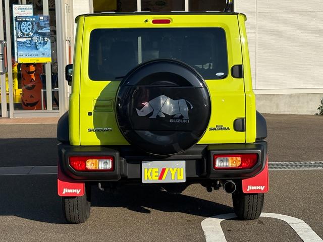 ジムニーシエラ JC【4WD】【5速マニュアル】【1オーナー禁煙】 衝突軽減&車線逸脱警告 9インチナビ フルセグ Bluetooth接続 スマホ連携 ETC シートヒーター クルーズコントロール LEDヘッド&LEDフォグ 純正マッドフラップ ロッソモデロマフラー(46枚目)