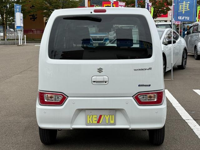 ワゴンR ハイブリッドFX-S【4WD】【1オーナー禁煙車】 【全方位カメラ付ディスプレイオーディオ】【衝突軽減&車線逸脱警報】Bluetooth再生 ETC コーナーセンサー シートヒーター レーダークルコン オートエアコン ヘッドアップディスプレイ(46枚目)