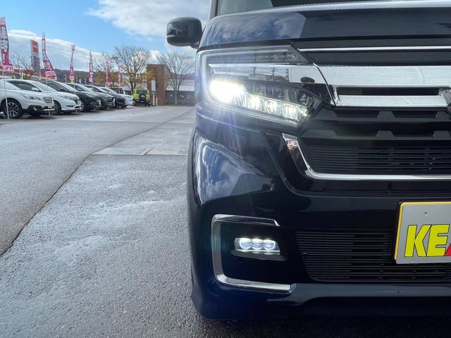 Ｎ－ＢＯＸカスタム Ｌ【４ＷＤ】【後期型】【純正９型ナビ】【ドライブレコーダー】　【衝突軽減＆レーンアシスト】コーナーセンサー　フルセグ　バックカメラ　Ｂｌｕｅｔｏｏｔｈ再生　シートヒーター　両側電動スライドドア　ＬＥＤヘッドライト　レーダークルコン　電動パーキングブレーキ（11枚目）