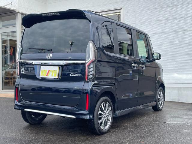 Ｎ－ＢＯＸカスタム Ｌ【４ＷＤ】【後期型】【純正９型ナビ】【ドライブレコーダー】　【衝突軽減＆レーンアシスト】コーナーセンサー　フルセグ　バックカメラ　Ｂｌｕｅｔｏｏｔｈ再生　シートヒーター　両側電動スライドドア　ＬＥＤヘッドライト　レーダークルコン　電動パーキングブレーキ（58枚目）