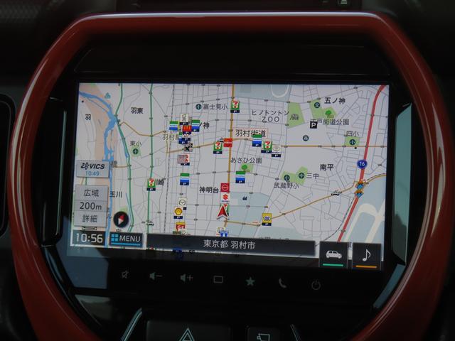 ハスラー HYBRID Xターボ/ナビ・全方位カメラ・ETC・ドラレコ スズキ純正9インチナビゲーション・全方位カメラ・前後ドライブレコーダー・ETC・スズキセーフティーサポート・シートヒーター・UV&IRカットガラス・フォグランプ・アダプティブクルーズコントロール(9枚目)