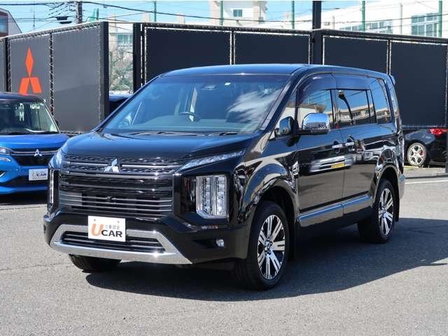 デリカＤ：５ Ｐ　７人乗　４ＷＤ　２２００　クリーンディーゼル　８速ＡＴ　禁煙車　１０．１型メモリーナビ　フルセグ　全方位カメラ　ＥＴＣ２．０　ブラックアウトＰＫＧ　フロント＋リヤアンダーガーニッシュ（メッキ）衝突被害軽減Ｂ　車両検知警報（後側方＋後退時）レーダークルーズ（72枚目）