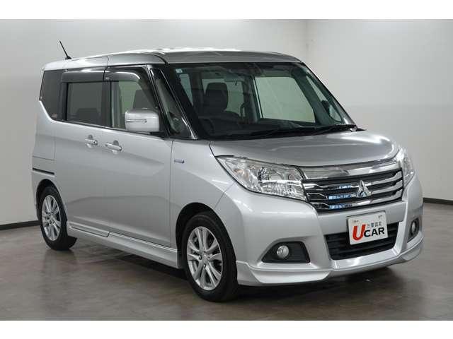 デリカＤ：２ ハイブリッドＭＺ　２ＷＤ　禁煙車　メモリーナビ　ＥＴＣ　両側電動（5枚目）
