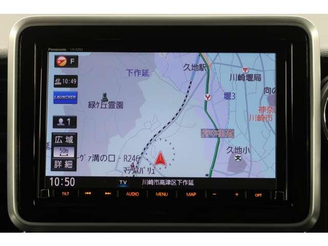 スペーシアカスタム ハイブリッドXS 禁煙車 8型ナビ 全方位 ドラレコ ETC(2枚目)