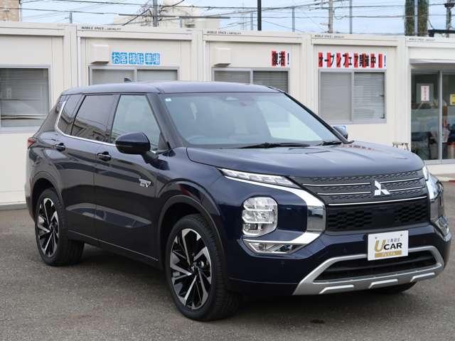 アウトランダーPHEV P 試乗車UP 禁煙車 サンルーフ 本革シート(5枚目)