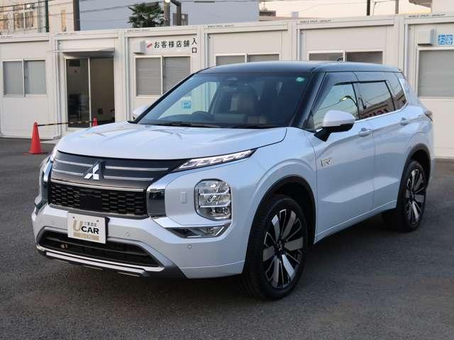 アウトランダーPHEV Pエグゼクティブパッケージ ブラウン内装 本革シート(11枚目)