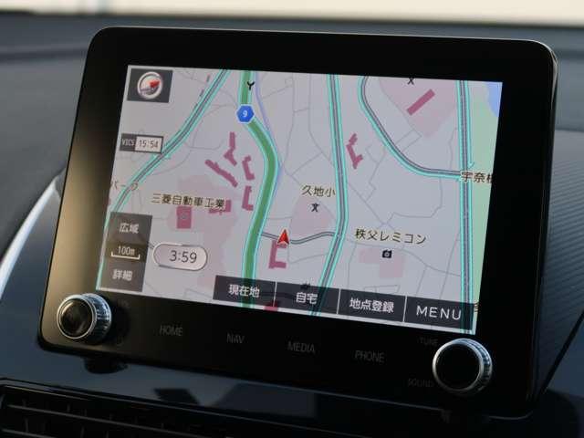 エクリプスクロスＰＨＥＶ Ｐ　サンルーフ　８型純正ナビ　ルーフレール（3枚目）