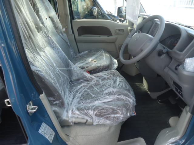 エブリイ Jリミテッド 特別仕様CVTターボ 届出済未使用車 LEDヘッドライト 両側パワースライド付き バックセンサー シートヒーター ラバーマット 取説保証書 禁煙(10枚目)