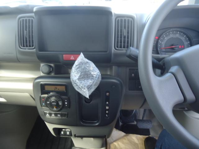 エブリイ Jリミテッド 特別仕様CVTターボ 届出済未使用車 LEDヘッドライト 両側パワースライド付き バックセンサー シートヒーター ラバーマット 取説保証書 禁煙(12枚目)