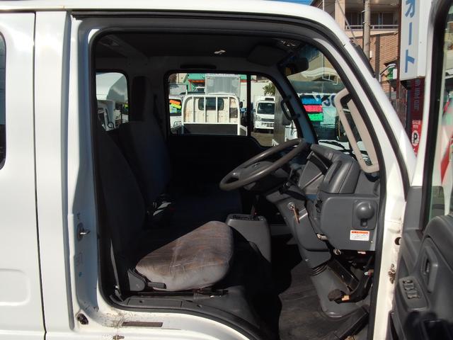 アトラストラック Wキャブ 1.15t積み 新明和 垂直パワーゲート 車両総重量3280キロ(4枚目)