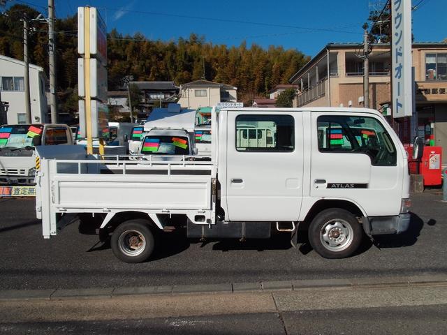 アトラストラック Wキャブ 1.15t積み 新明和 垂直パワーゲート 車両総重量3280キロ(7枚目)