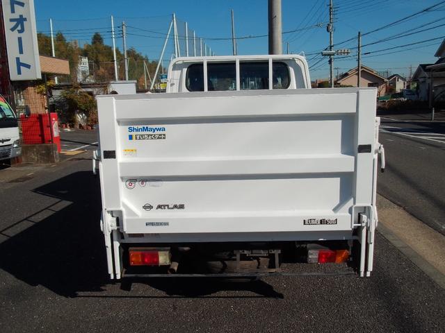 アトラストラック Wキャブ 1.15t積み 新明和 垂直パワーゲート 車両総重量3280キロ(11枚目)
