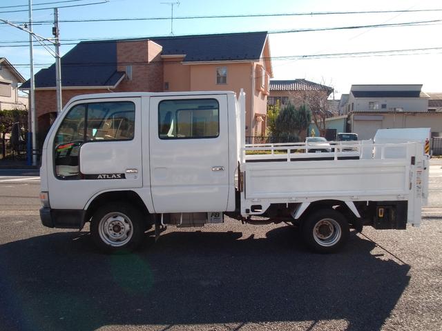 アトラストラック Wキャブ 1.15t積み 新明和 垂直パワーゲート 車両総重量3280キロ(21枚目)