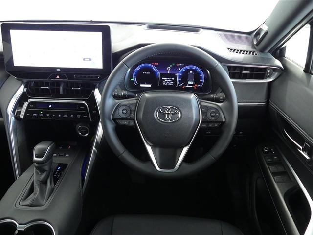 ハリアーハイブリッド Ｚ　衝突被害軽減ブレーキ　障害物センサー　車線逸脱警報　ペダル踏み間違い抑制装置　ブラインドモニター　先進ライト　ドライブレコーダー　クルーズコントロール　ディスプレイオーディオ　全周囲モニター　ＥＴＣ（3枚目）