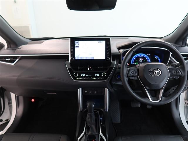 カローラクロス ハイブリッド　Ｚ　１年間走行無制限保証　ペダル踏み間違い　衝突回避被害軽減　車線逸脱警報機能　メモリナビ　フルセグＴＶ　バックカメラ　パノラミックモニタ　ドライブレコーダー　ＥＴＣ　クルーズコントロール（7枚目）