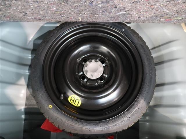スペアタイヤ付きです。もしもの時でも安心ですね♪