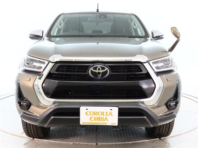 ハイラックス Z 1年間走行無制限保証 衝突回避被害軽減 車線逸脱警報機能 メモリナビ フルセグTV バックカメラ ドライブレコーダー ETC クルーズコントロール LEDヘッドライト DVD再生 4WD(2枚目)