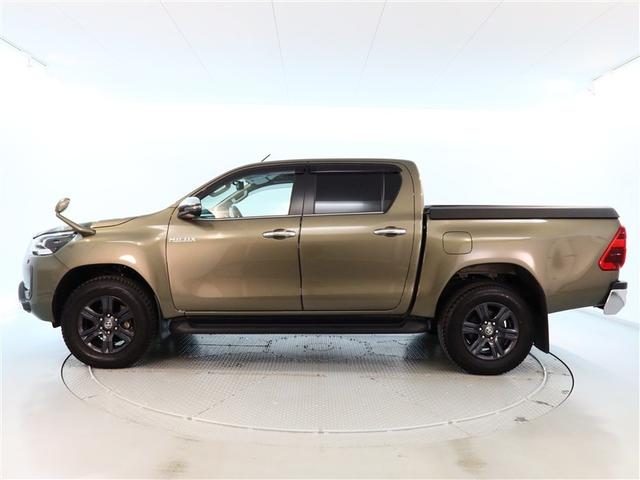 ハイラックス Z 1年間走行無制限保証 衝突回避被害軽減 車線逸脱警報機能 メモリナビ フルセグTV バックカメラ ドライブレコーダー ETC クルーズコントロール LEDヘッドライト DVD再生 4WD(3枚目)