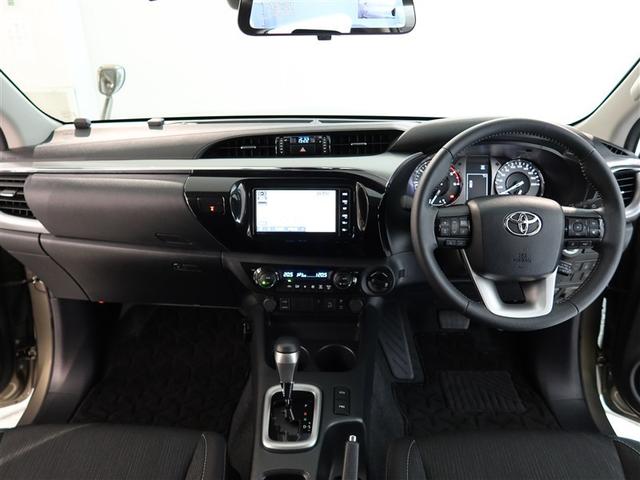 ハイラックス Z 1年間走行無制限保証 衝突回避被害軽減 車線逸脱警報機能 メモリナビ フルセグTV バックカメラ ドライブレコーダー ETC クルーズコントロール LEDヘッドライト DVD再生 4WD(7枚目)