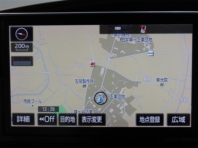 ナビゲーション付き。タッチパネル式で使いやすく、お出かけもラクラクです。