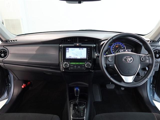 カローラアクシオ ハイブリッドＧ　１年間走行距離無制限保証　衝突被害軽減ブレーキ　ワンセグナビゲーション　ＣＤ再生　バックカメラ　ＥＴＣ　運転席助手席サイドエアバッグ　スマートキー　イモビライザー　オートエアコン　ワンオーナー（7枚目）