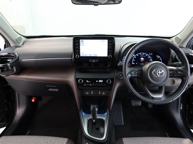 ヤリスクロス Z 1年間走行無制限保証 ペダル踏み間違い 衝突回避被害軽減 車線逸脱警報機能 メモリナビ フルセグTV バックカメラ ETC クルーズコントロール LEDヘッドライト スマートキー オートエアコン(8枚目)