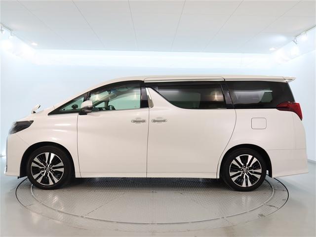 アルファード 2.5S Cパッケージ 1年間走行無制限保証 ペダル踏み間違い 衝突回避被害軽減 車線逸脱警報機能 メモリナビ フルセグTV バックカメラ 後席用モニター ETC 電源コンセント クルーズコントロール 電動スライドドア(3枚目)