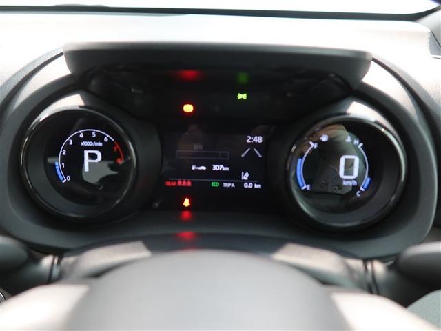 ヤリス G 1年間走行無制限保証 ペダル踏み間違い 衝突回避被害軽減 車線逸脱警報機能 メモリナビ バックカメラ パノラミックモニタ ETC クルーズコントロール LEDヘッドライト スマートキー オートエアコン(14枚目)