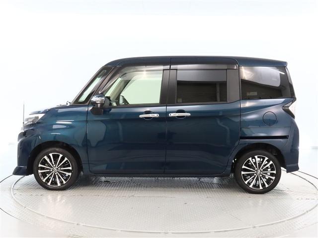 ルーミー カスタムG-T 1年間走行無制限保証 ペダル踏み間違い 衝突回避被害軽減 車線逸脱警報機能 メモリナビ フルセグTV バックカメラ パノラミックモニタ ETC クルーズコントロール 電動スライドドア(3枚目)