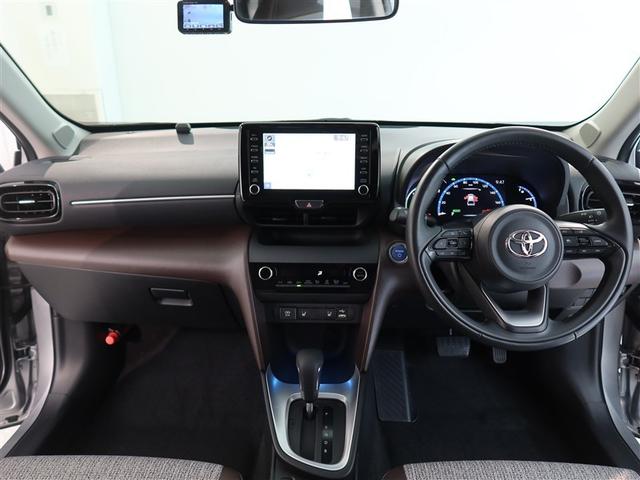 ヤリスクロス ハイブリッドZ 1年間走行無制限保証 ペダル踏み間違い 衝突回避被害軽減 車線逸脱警報機能 メモリナビ バックカメラ ETC クルーズコントロール LEDヘッドライト スマートキー オートエアコン ブラインドモニタ(7枚目)