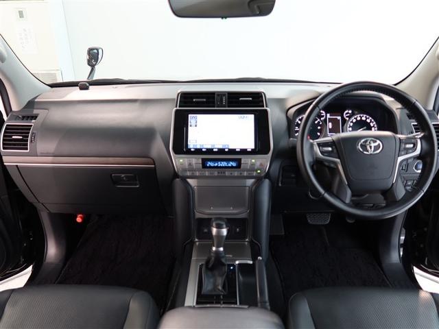 ランドクルーザープラド TX Lパッケージ 1年間走行無制限保証 衝突回避被害軽減 車線逸脱警報機能 メモリナビ フルセグTV バックカメラ ETC クルーズコントロール LEDヘッドライト DVD再生 スマートキー オートエアコン 4WD(7枚目)