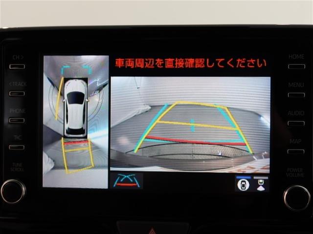 ヤリス ハイブリッドＺ　１年間走行無制限保証　ペダル踏み間違い　衝突回避被害軽減　車線逸脱警報機能　メモリナビ　バックカメラ　パノラミックモニタ　ＥＴＣ　クルーズコントロール　ＬＥＤヘッドライト　スマートキー　オートエアコン（10枚目）