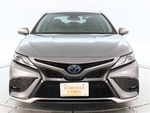 カムリ WS 1年間走行無制限保証 ペダル踏み間違い 衝突回避被害軽減 車線逸脱警報機能 メモリナビ フルセグTV バックカメラ ドライブレコーダー ETC クルーズコントロール LEDヘッドライト DVD再生(2枚目)