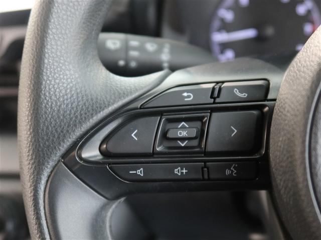 ヤリス X 1年間走行無制限保証 ペダル踏み間違い 衝突回避被害軽減 車線逸脱警報機能 メモリナビ フルセグTV ドライブレコーダー ETC DVD再生 スマートキー マニュアルエアコン(14枚目)