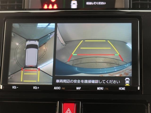 ルーミー カスタムG 1年間走行無制限保証 ペダル踏み間違い 衝突回避被害軽減 車線逸脱警報機能 メモリナビ フルセグTV バックカメラ パノラミックモニタ 後席用モニター ドライブレコーダー ETC クルーズコントロール(9枚目)